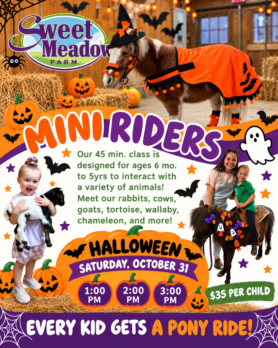 halloween mini riders